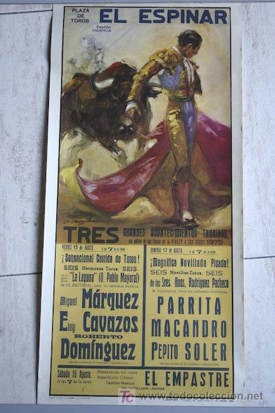 Carteles toros: Cartel de toros de El Espinar. - Foto 1