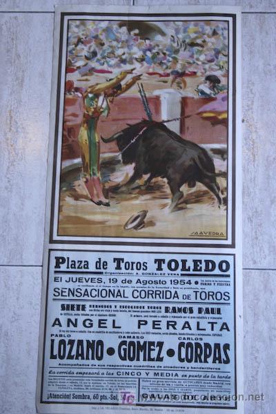 Carteles toros: Cartel de toros de Toledo. - Foto 1