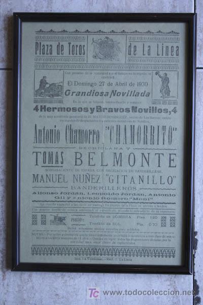 Carteles toros: Cartel de toros de La L&iacute;nea. - Foto 1