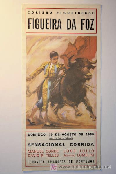 Affiches Tauromachie: Programa de toros de mano de Coliseu Figuirense. Figueira da Foz.