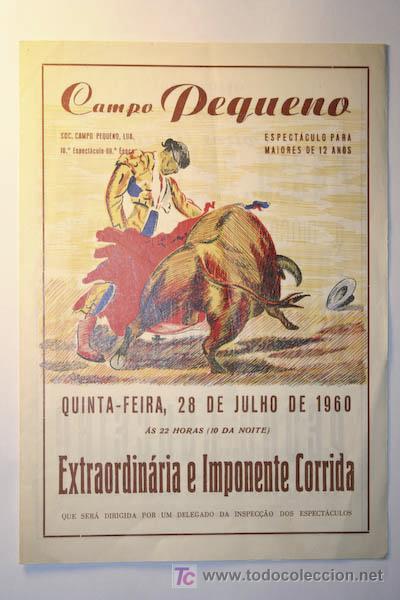 Carteles toros: Programa de toros de mano de Campo Peque&ntilde;o. - Foto 1