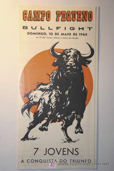 Carteles toros: Programa de toros de mano de Campo Peque&ntilde;o. - Foto 1