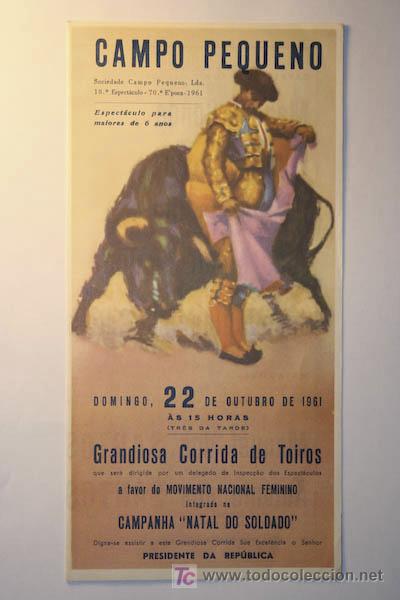Carteles toros: Programa de toros de mano de Campo Peque&ntilde;o. - Foto 1