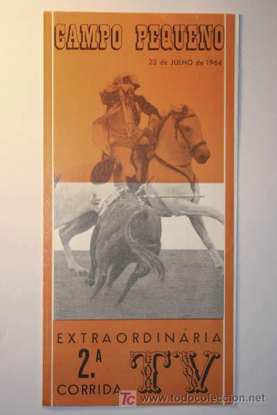 Carteles toros: Programa de toros de mano de Campo Peque&ntilde;o. - Foto 1