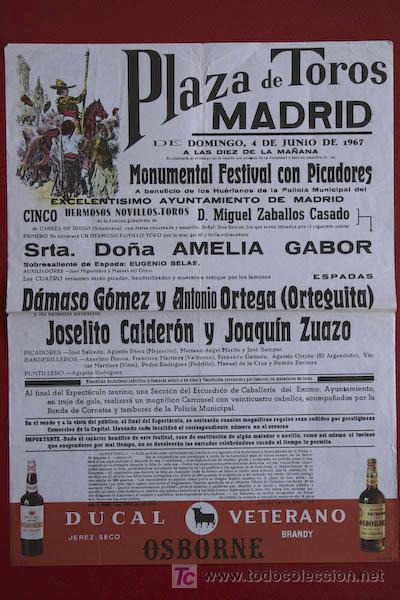 Cartazes Touros: Cartel de toros de Madrid.