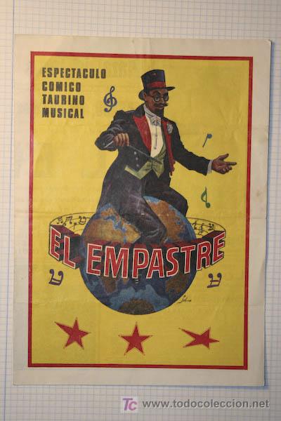 Cartazes Touros: Programa de tema taurino. Plaza de Toros de Vista Alegre.