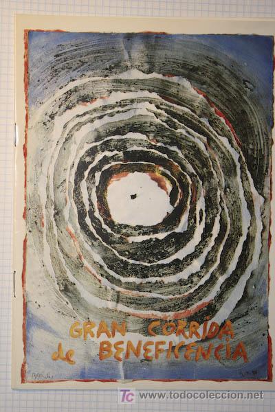 Carteles toros: Programa de tema taurino. Plaza de Toros de Madrid. Las Ventas. - Foto 1