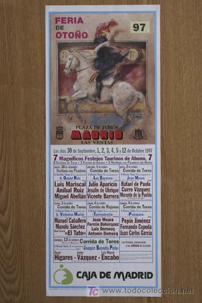 Cartazes Touros: Cartel de toros de Madrid.