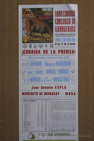 Cartazes Touros: Cartel de toros de Madrid.