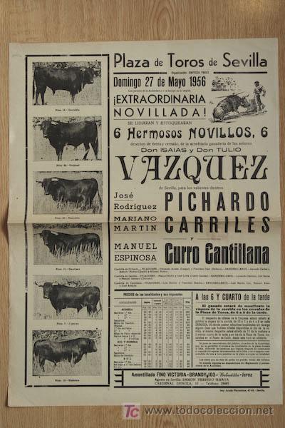 Cartazes Touros: Cartel de toros de Sevilla.