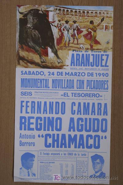 Carteles toros: Cartel de toros de Aranjuez. - Foto 1