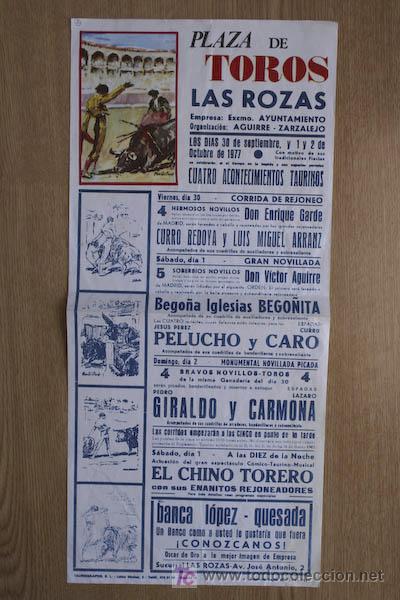 Cartazes Touros: Cartel de toros de Las Rozas.