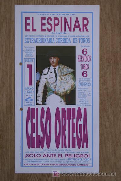 Carteles toros: Cartel de toros de El Espinar. - Foto 1