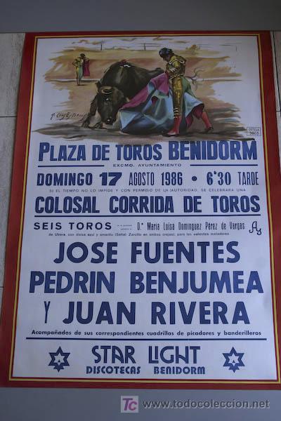 Affissi Tauromachia: Cartel de toros de Benidorm.