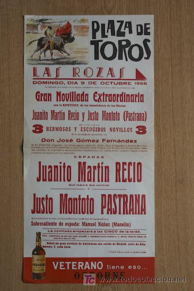 Affissi Tauromachia: Cartel de toros de Las Rozas.