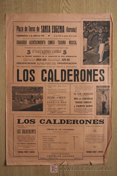 Affissi Tauromachia: Cartel de toros de Gerona.