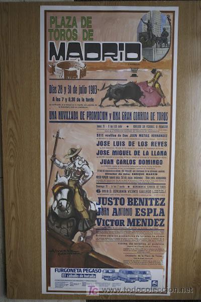 Affissi Tauromachia: Cartel de toros de Madrid.