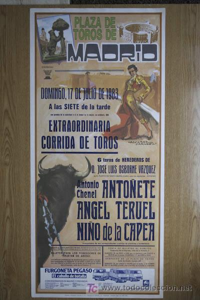 Affissi Tauromachia: Cartel de toros de Madrid.