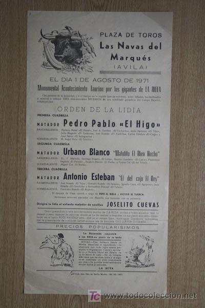 Carteles Toros: Cartel de toros de Madrid.