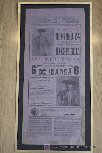 Carteles toros: Cartel de toros de M&eacute;xico. - Foto 1