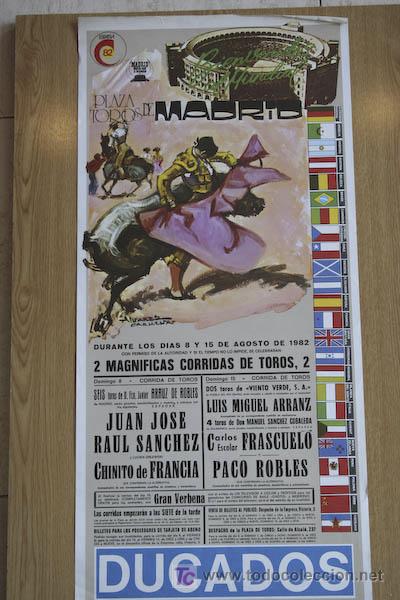 Carteles Toros: Cartel de toros de Madrid.