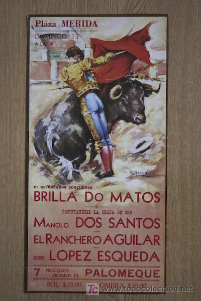 Bull Posters: Cartel de toros de M&eacute;rida. M&eacute;xico.