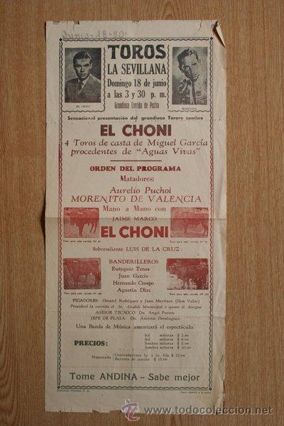 Cartazes Touros: Cartel de toros de Colombia.