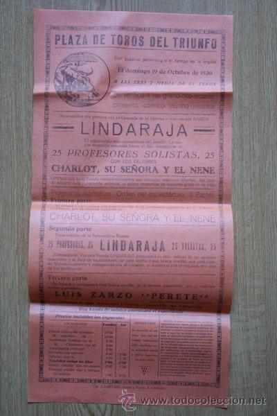 Bull Posters: Cartel de toros de Granada. 19 de octubre de 1930. Luis Zarzo Perete.