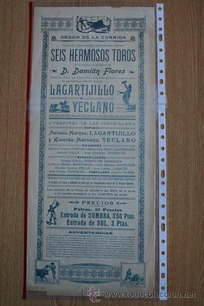 Carteles toros: Cartel de toros de Jumilla. - Foto 2