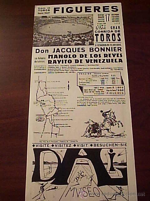 Carteles toros: CARTEL DE TOROS FIGUERES A&Ntilde;O 1978 - Foto 2