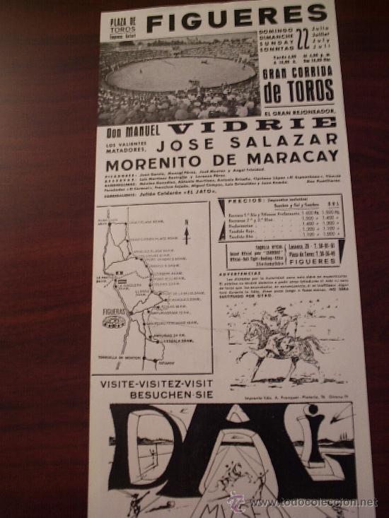 Carteles toros: CARTEL DE TOROS FIGUERES 1979 - Foto 2