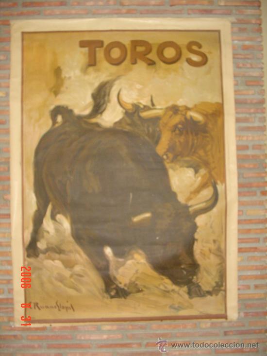 Carteles toros: TRES TOROS.001 - Foto 1