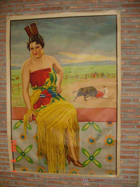 Carteles toros: ADELITA BORZA.004 - Foto 1