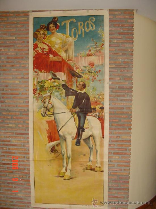 Carteles toros: MANOLAS Y ALGUACIL.009 - Foto 1