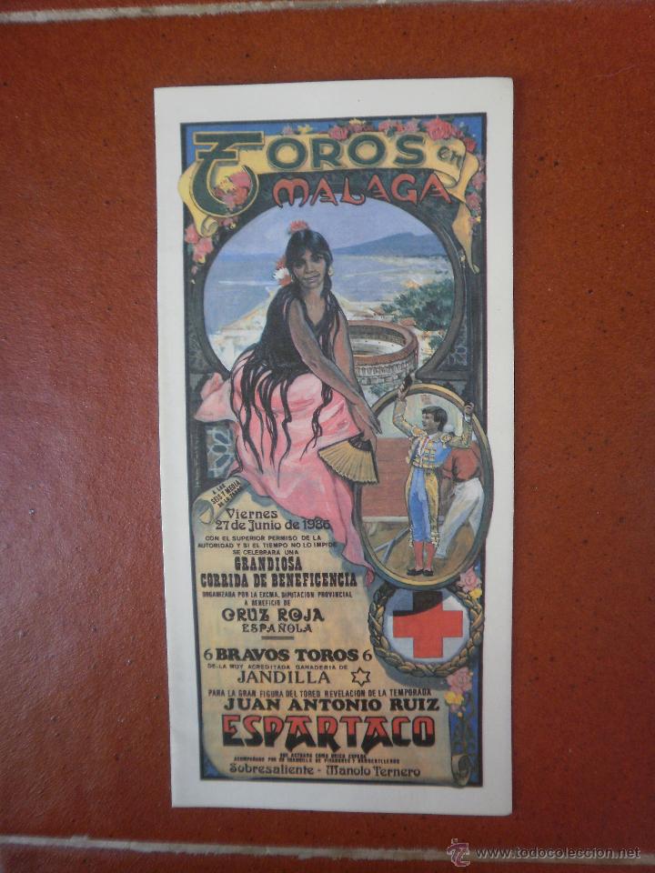 Carteles toros: Folleto- cartel de mano. - Foto 2