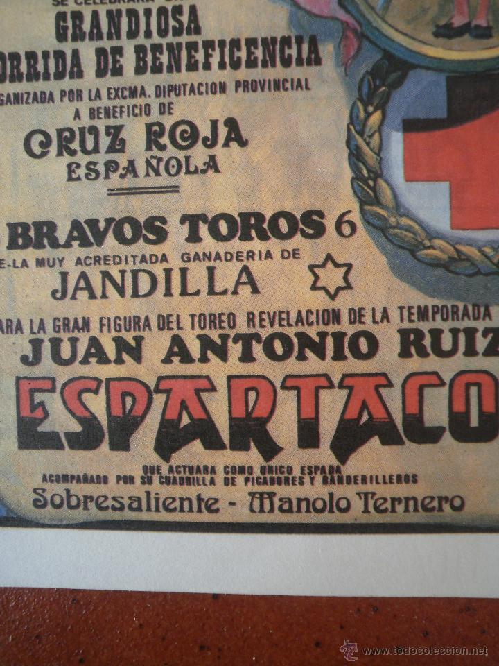Carteles toros: Folleto- cartel de mano. - Foto 6