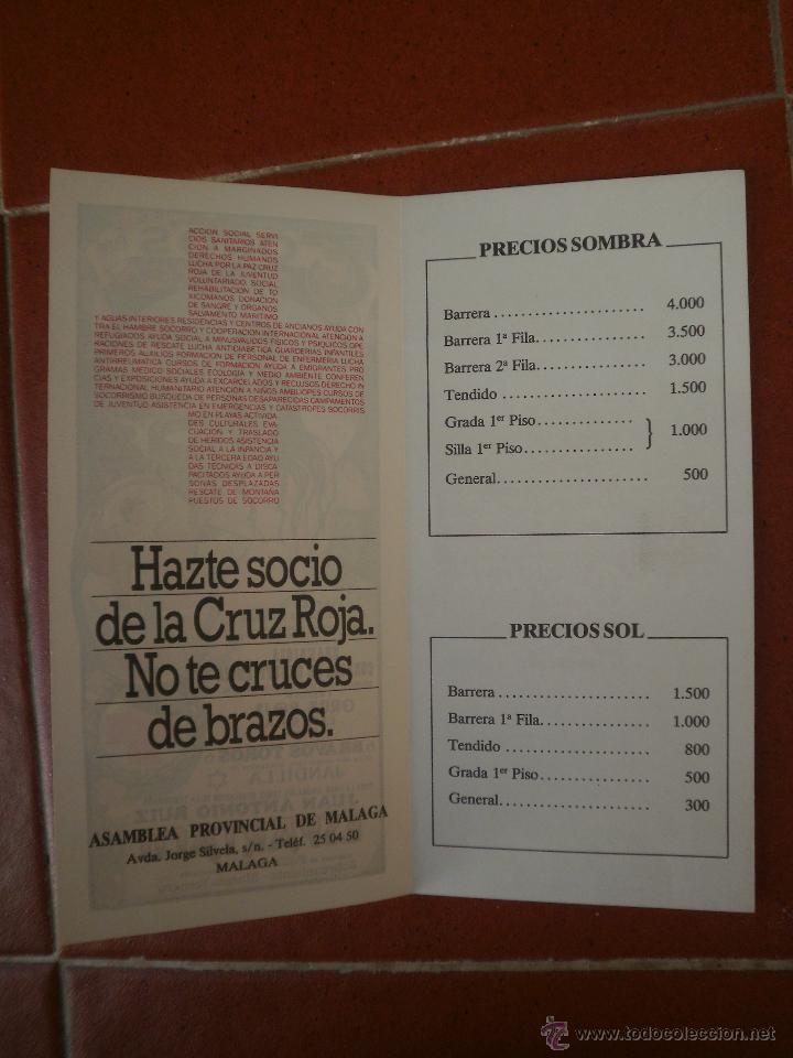 Carteles toros: Folleto- cartel de mano. - Foto 7
