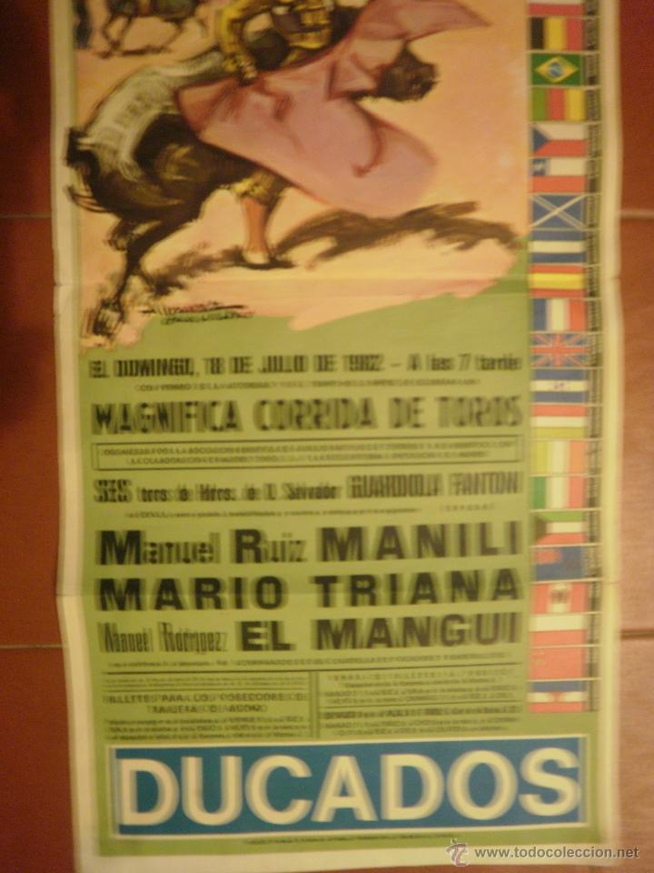 Carteles toros: Cartel de toros Madrid 1982 - Foto 4