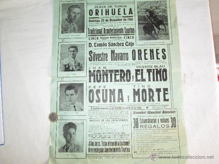 Carteles toros: CARTEL DE TOROS. - Foto 1
