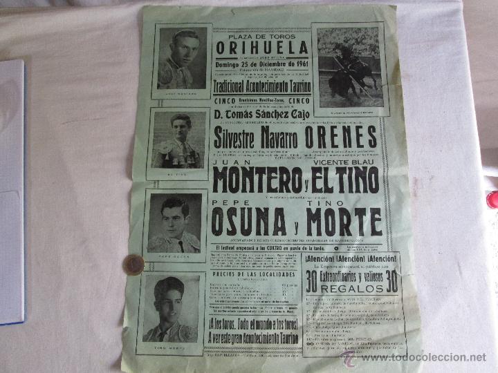 Carteles toros: CARTEL DE TOROS. - Foto 2