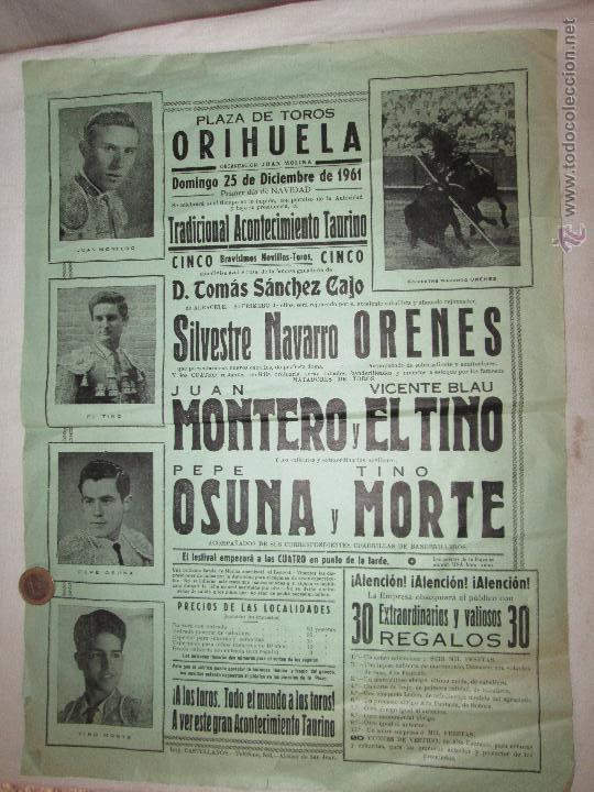 Carteles toros: CARTEL DE TOROS. - Foto 3