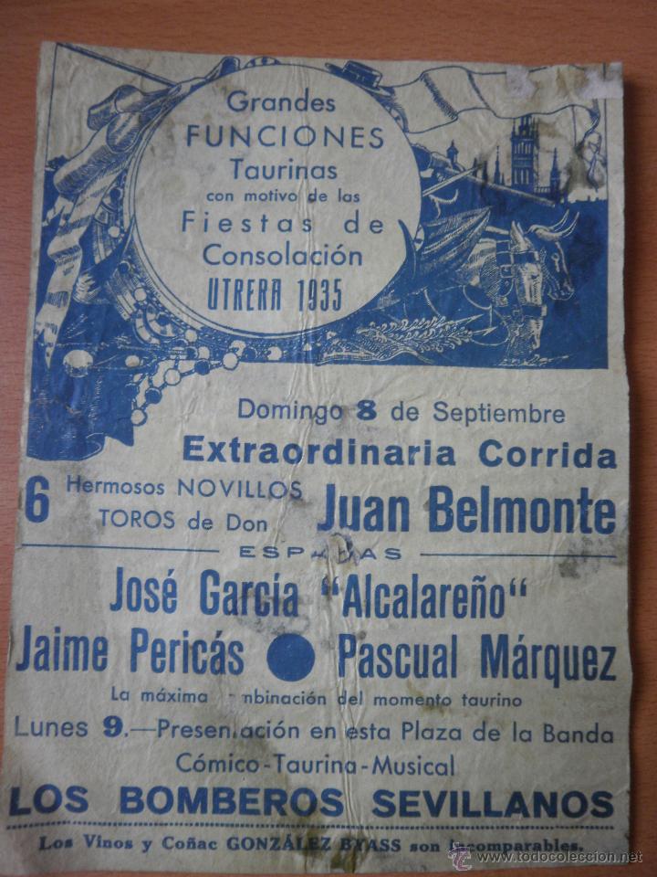 Carteles toros: Cartel de toros (trozo) - Foto 2