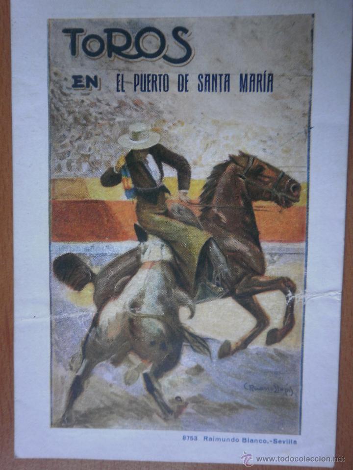 Carteles toros: programa de toros 1925 - Foto 1