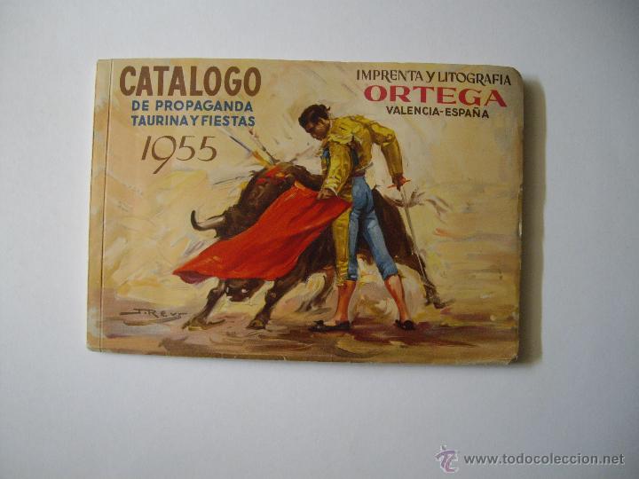 Carteles toros: CATALOGO PROPAGANDA TAURINA 1955 - Foto 1