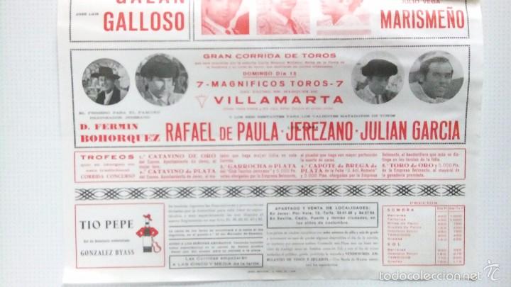 Carteles toros: Cartel de toros del a&ntilde;o 1970 - Foto 3