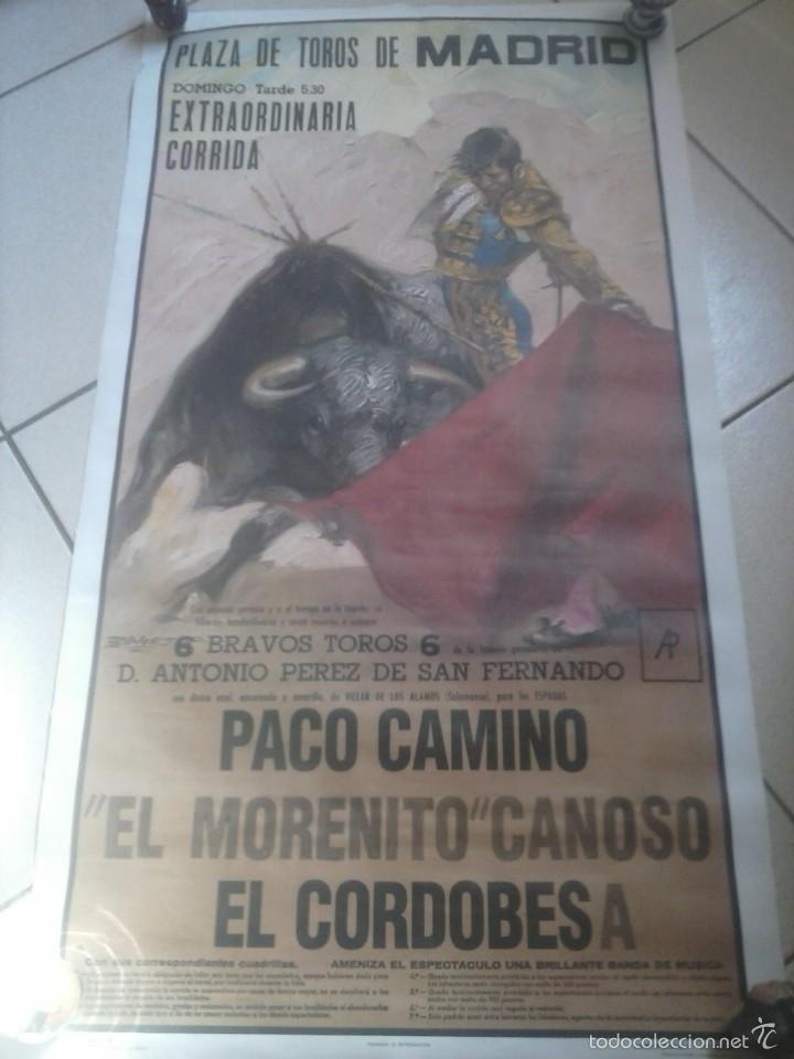 Carteles toros: CARTEL CORRIDA DE TOROS . - Foto 1