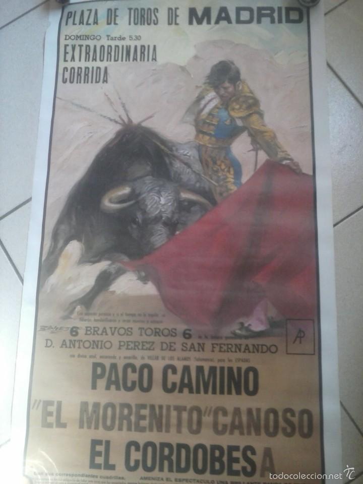 Carteles toros: CARTEL CORRIDA DE TOROS . - Foto 2
