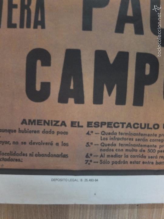 Carteles toros: lote de dos carteles de toros - - Foto 3