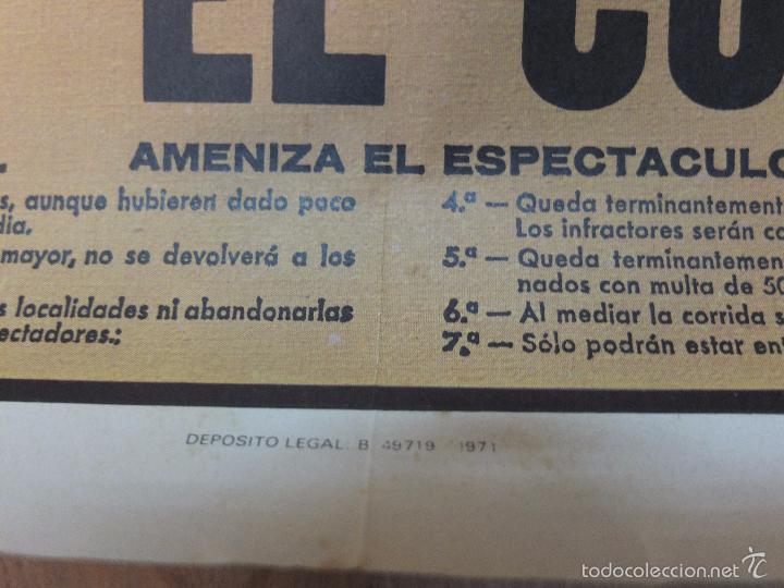 Carteles toros: lote de dos carteles de toros - - Foto 6