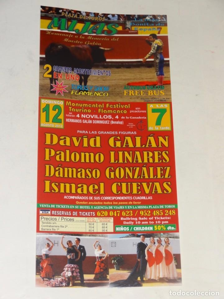 Carteles toros: CARTEL TOROS MIJAS - Foto 1